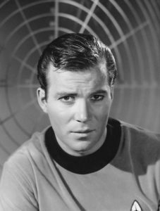 Captain Kirk from the TV series Star Trek